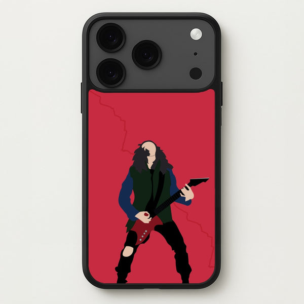 Eddie Munson Playing Guitar Phone Case for iPhone 17 Pro Max