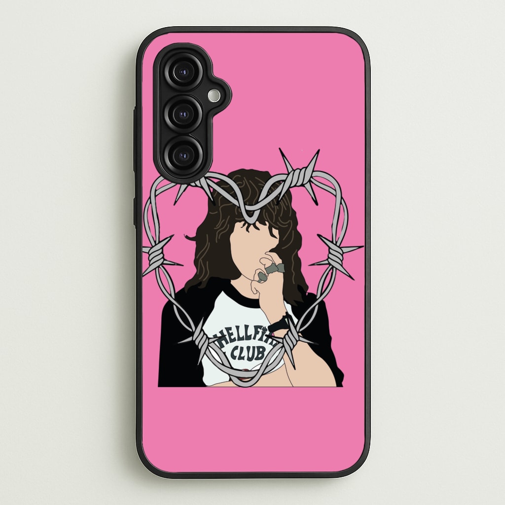 Eddie Heart - Stranger Things Phone Case for Galaxy A14