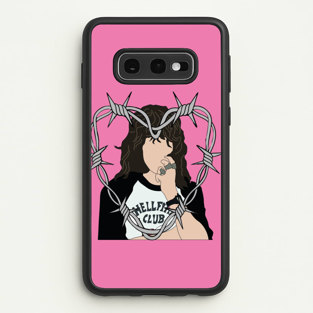 Eddie Heart - Stranger Things Phone Case for Galaxy S10e