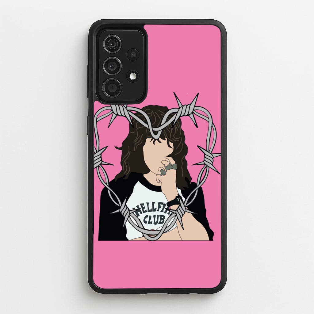 Eddie Heart - Stranger Things Phone Case for Galaxy A52 / A52s