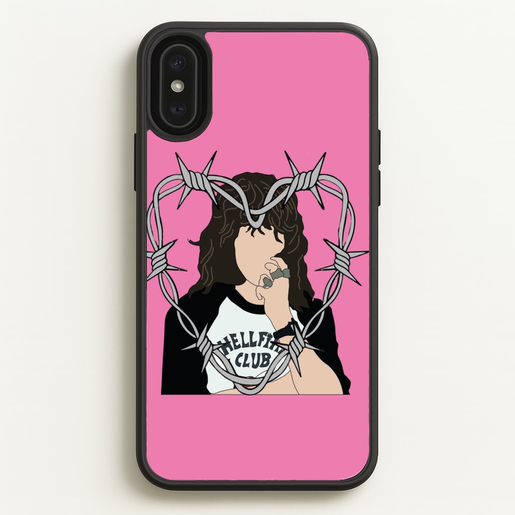 Eddie Heart - Stranger Things Phone Case for iPhone XS Max