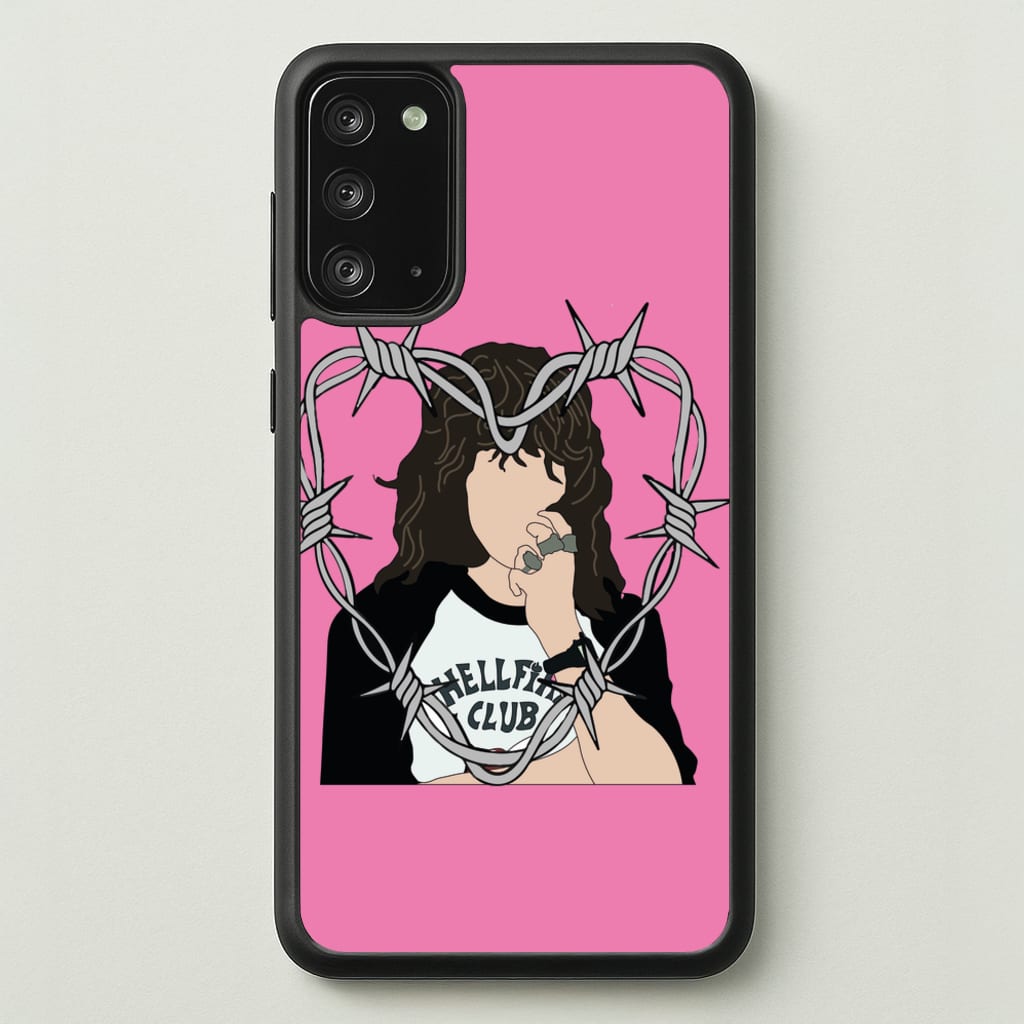 Eddie Heart - Stranger Things Phone Case for Galaxy Note 20