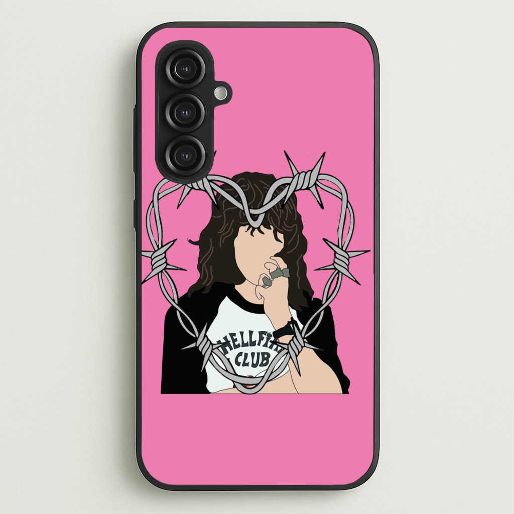 Eddie Heart - Stranger Things Phone Case for Galaxy S23FE