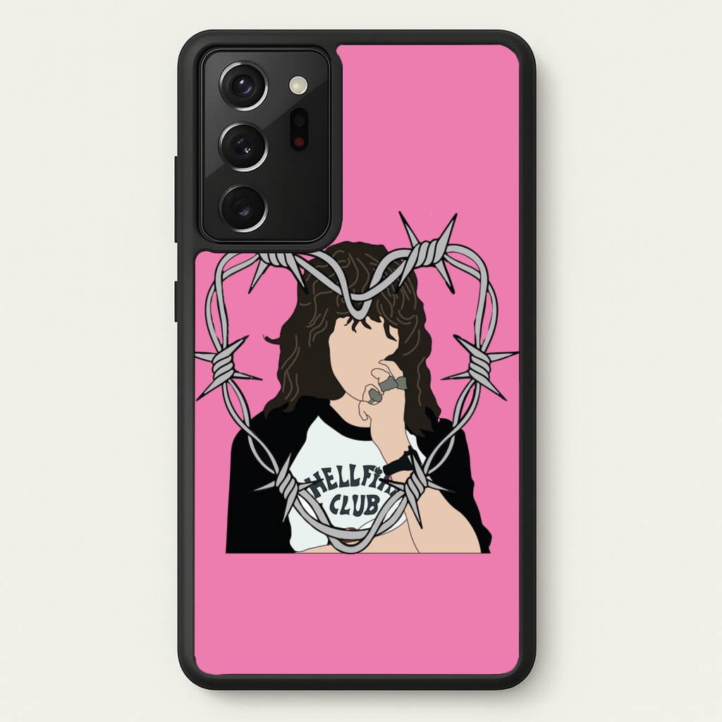 Eddie Heart - Stranger Things Phone Case for Galaxy Note 20 Ultra