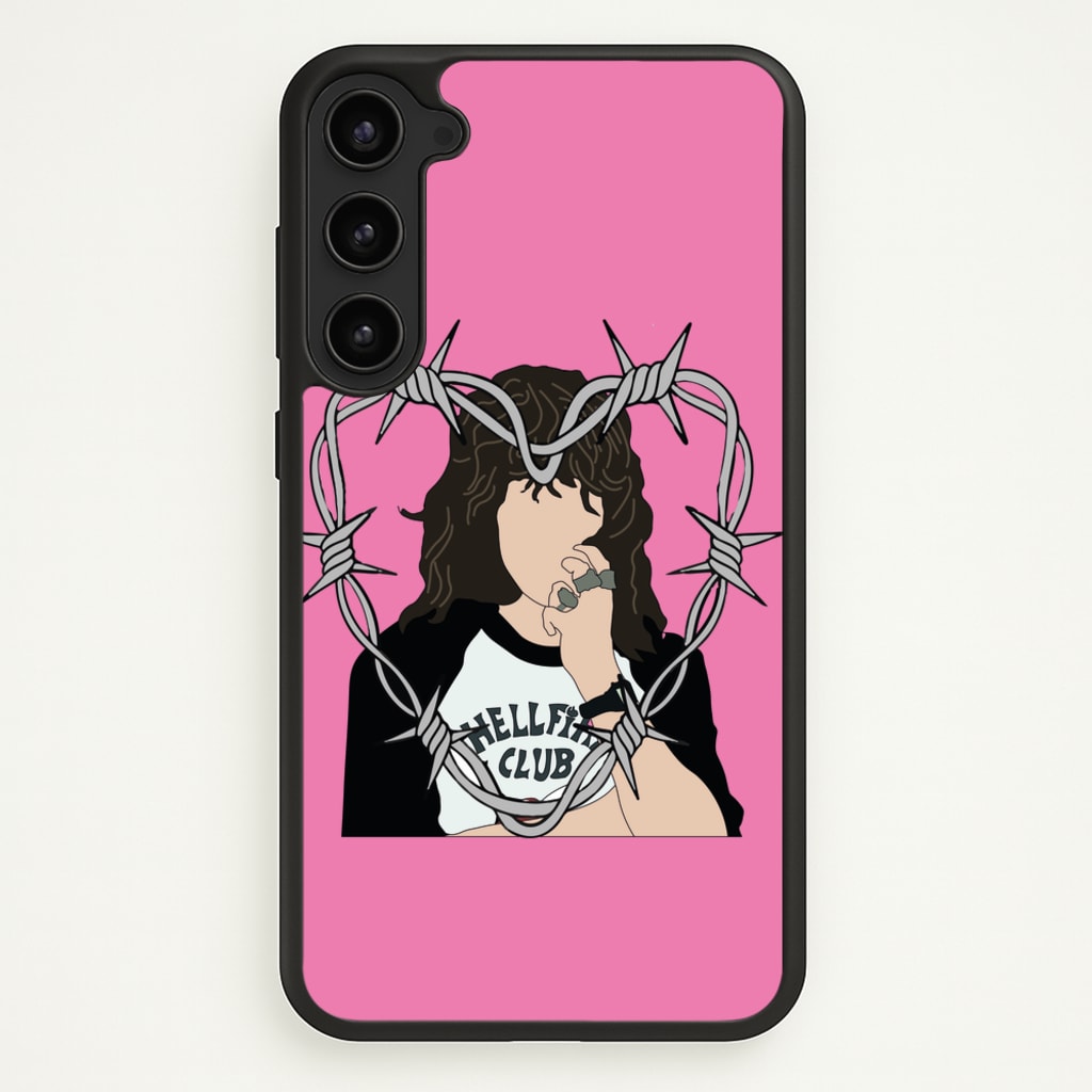 Eddie Heart - Stranger Things Phone Case for Galaxy S23