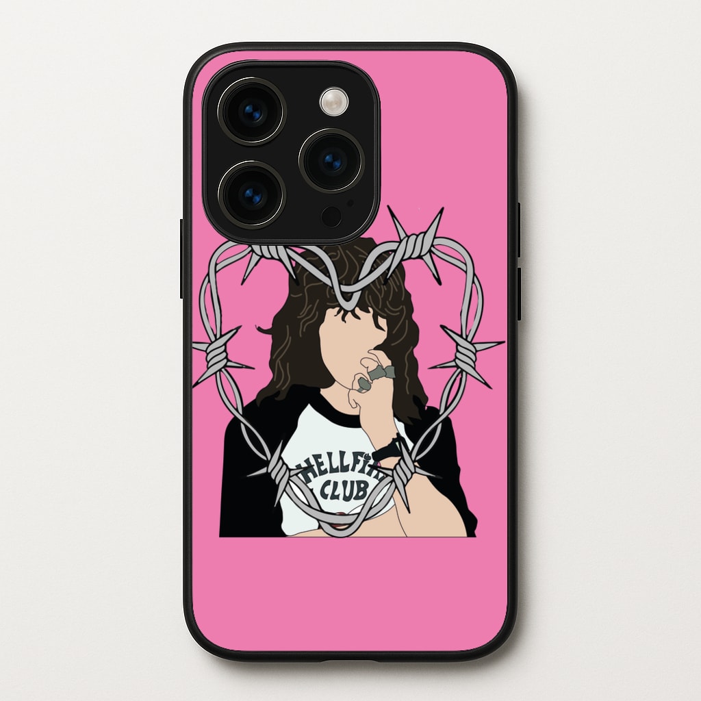 Eddie Heart - Stranger Things Phone Case for iPhone 15 Pro