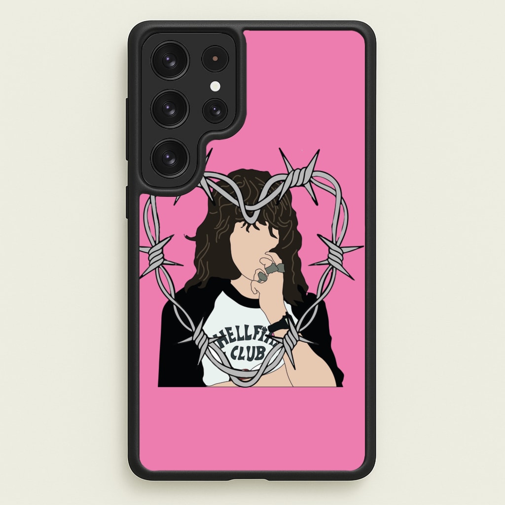 Eddie Heart - Stranger Things Phone Case for Galaxy S22 Ultra