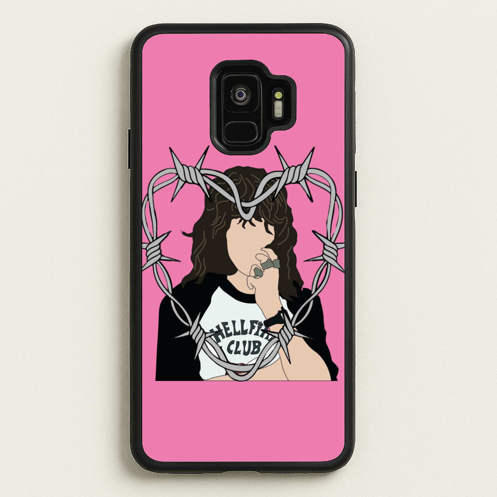 Eddie Heart - Stranger Things Phone Case for Galaxy S9