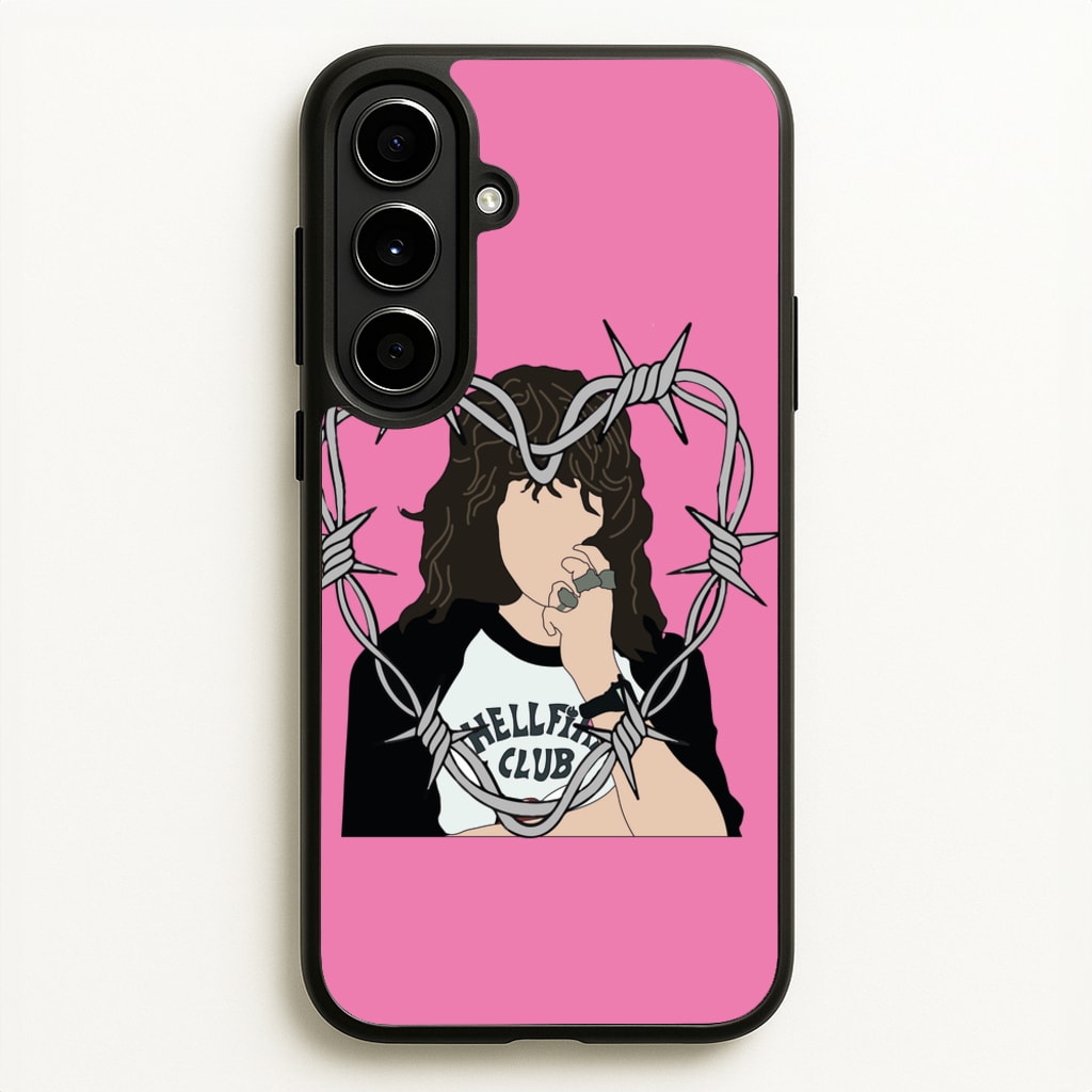Eddie Heart - Stranger Things Phone Case for Galaxy A56