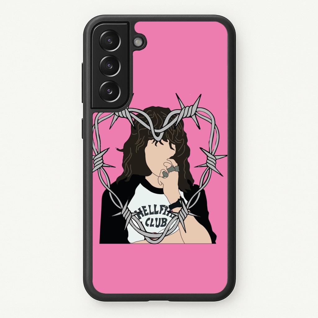 Eddie Heart - Stranger Things Phone Case for Galaxy S22