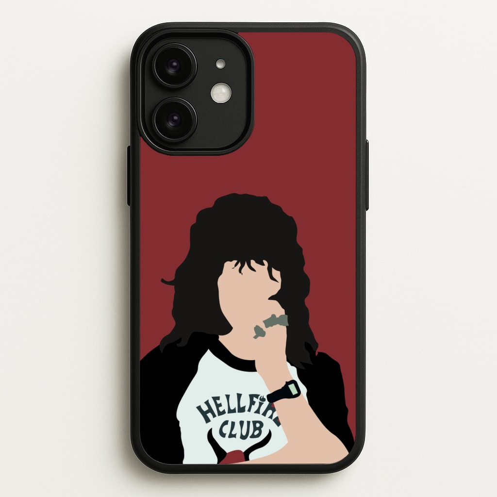 Eddie Munson Hellfire - Stranger Things Phone Case for iPhone 11