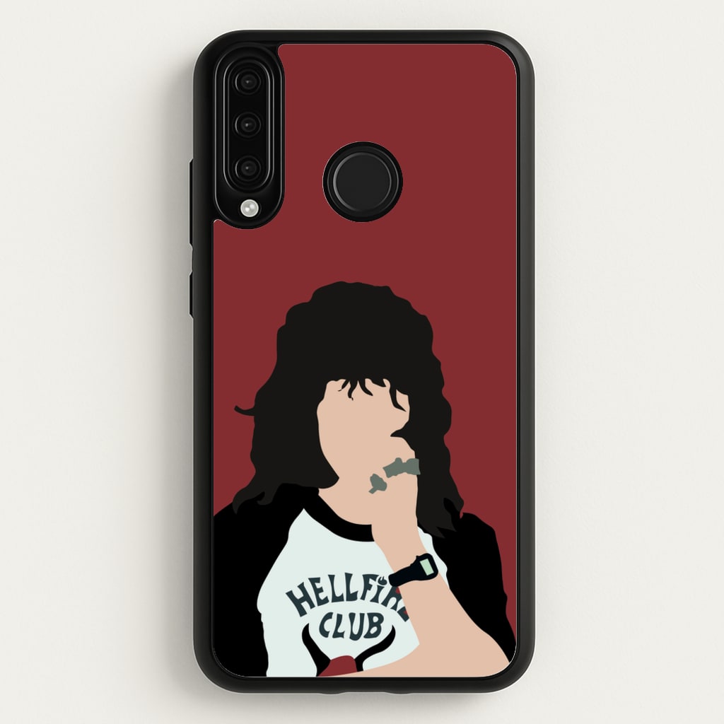 Eddie Munson Hellfire - Stranger Things Phone Case for Huawei P30 Lite