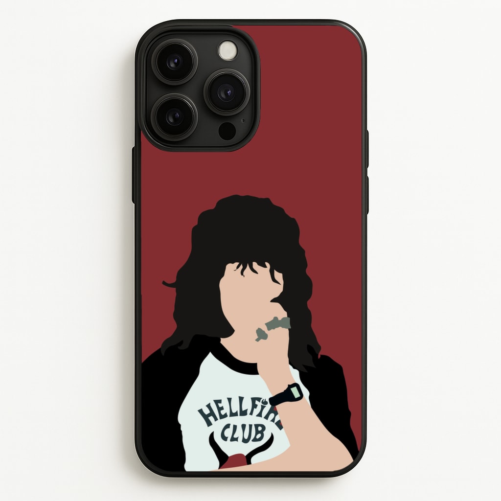 Eddie Munson Hellfire - Stranger Things Phone Case for iPhone 13 Pro Max
