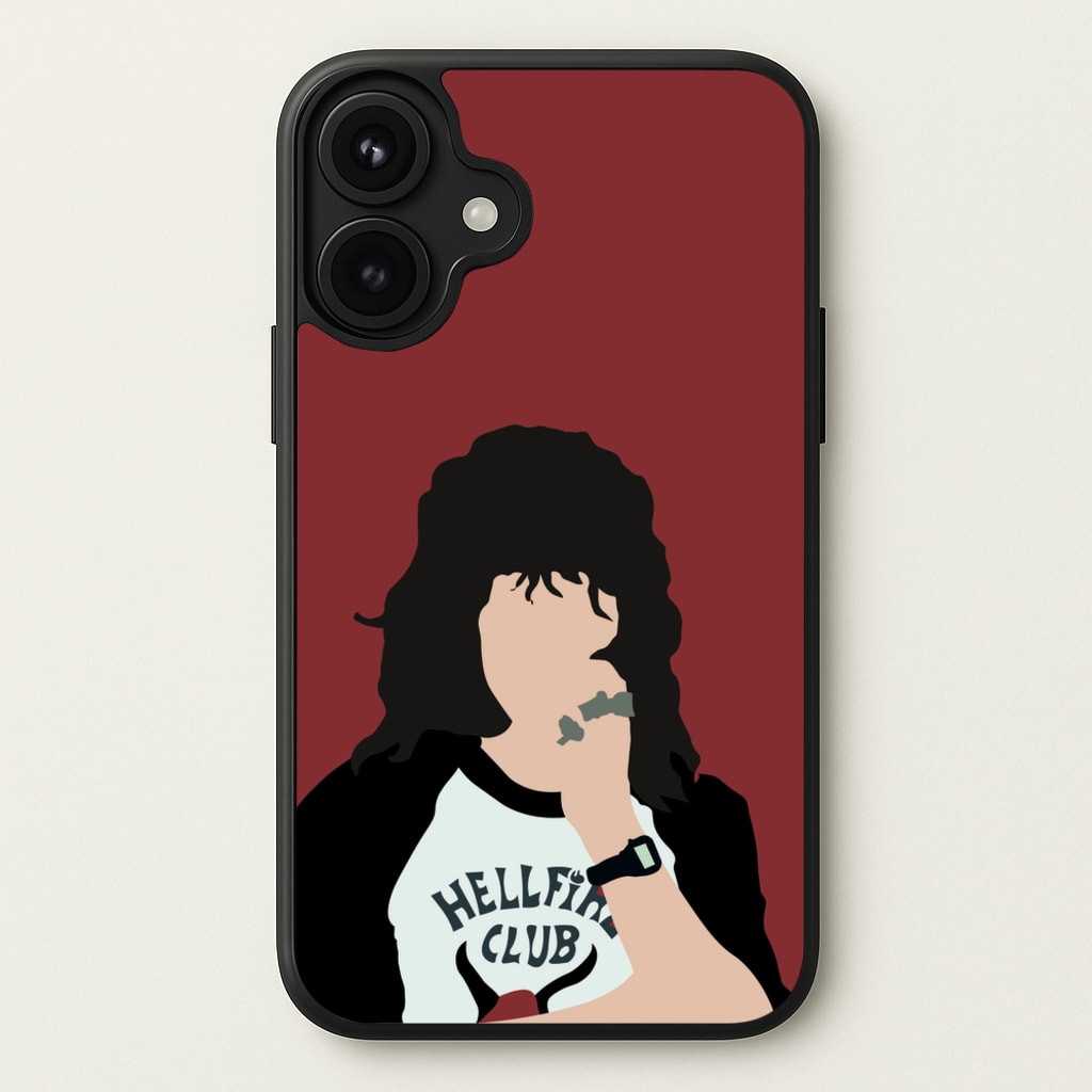 Eddie Munson Hellfire Phone Case for iPhone 17