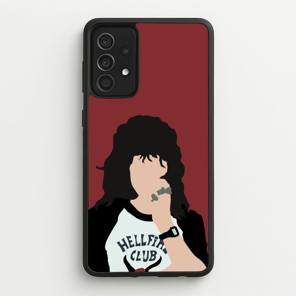 Eddie Munson Hellfire - Stranger Things Phone Case for Galaxy A52 / A52s