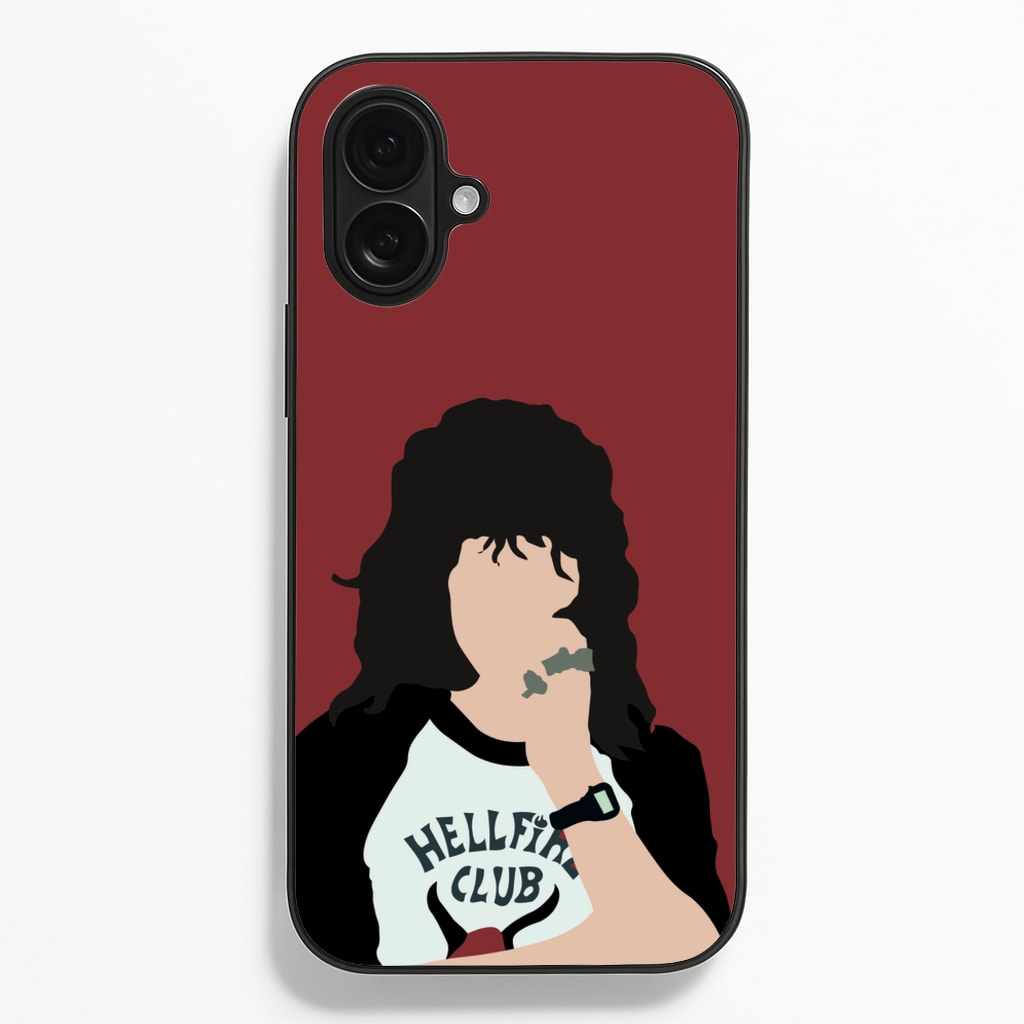 Eddie Munson Hellfire - Stranger Things Phone Case for iPhone 16 Plus