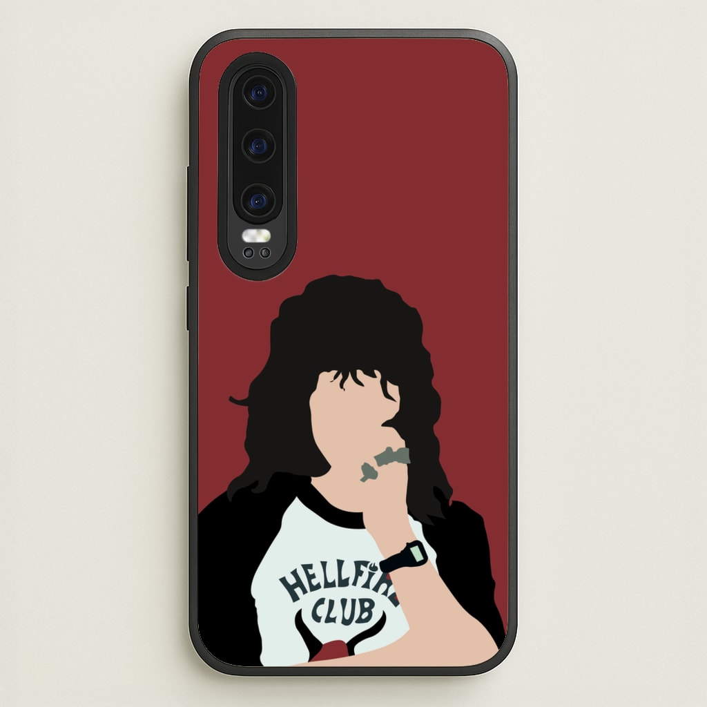 Eddie Munson Hellfire - Stranger Things Phone Case for Huawei P30