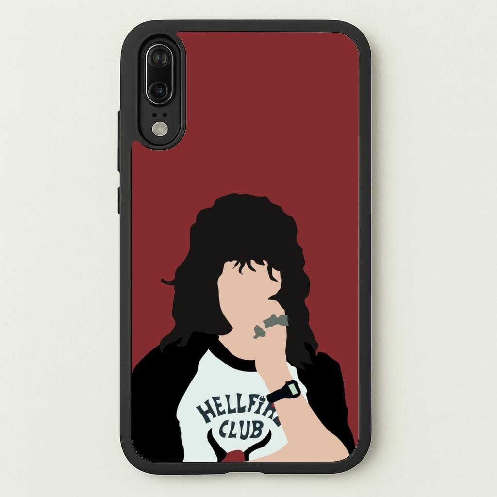 Eddie Munson Hellfire - Stranger Things Phone Case for Huawei P20