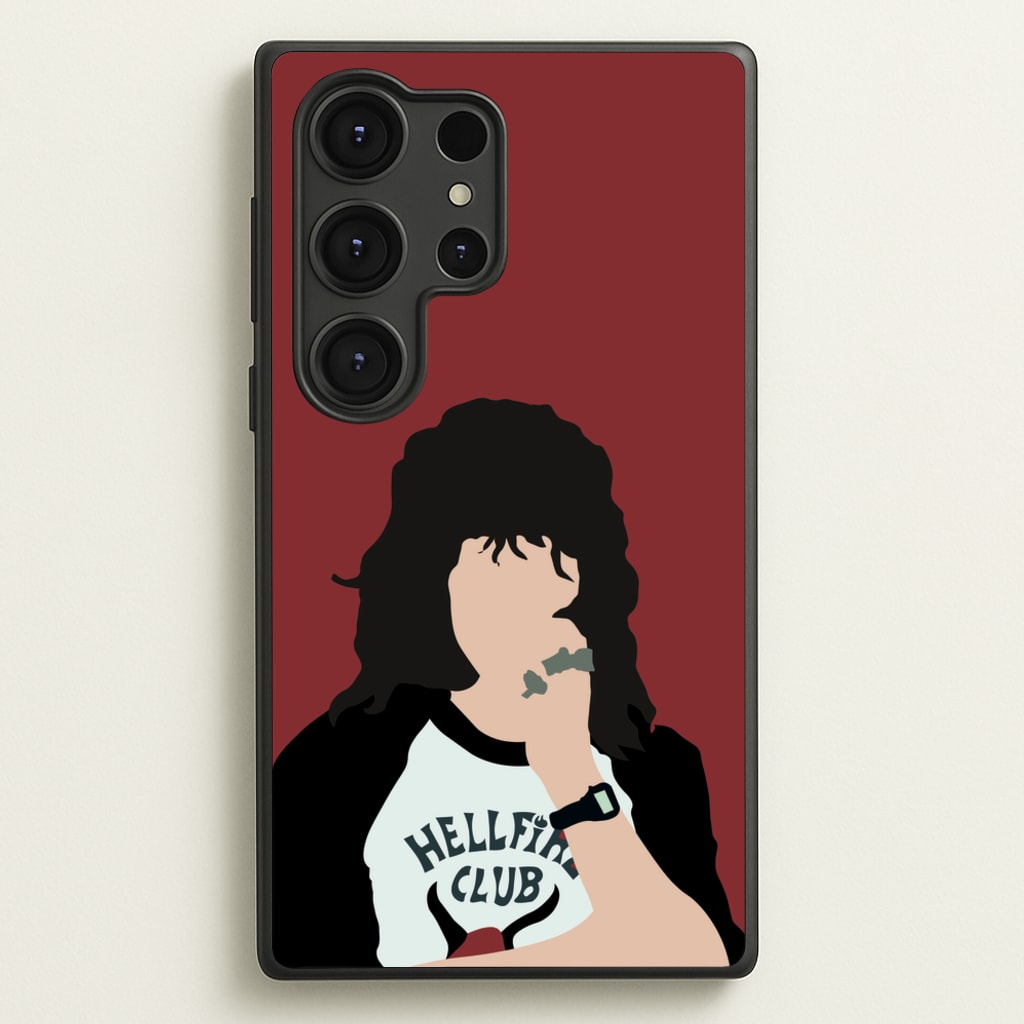 Eddie Munson Hellfire - Stranger Things Phone Case for Galaxy S25 Ultra