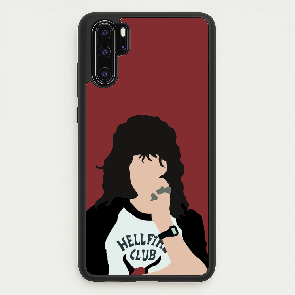 Eddie Munson Hellfire - Stranger Things Phone Case for Huawei P30 Pro
