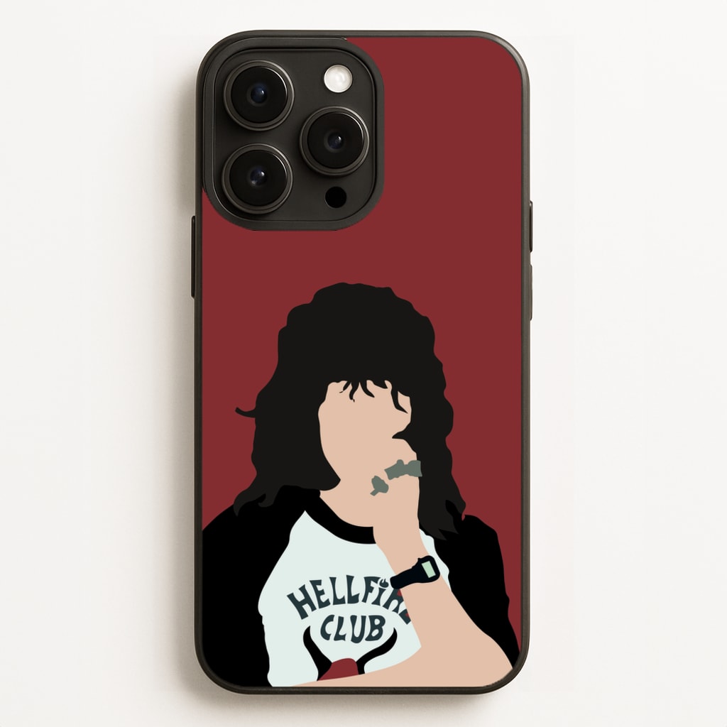 Eddie Munson Hellfire - Stranger Things Phone Case for iPhone 12 Pro Max