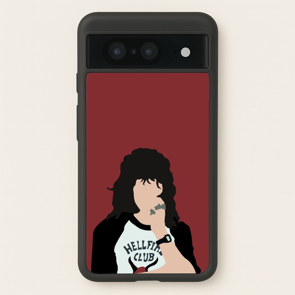 Eddie Munson Hellfire - Stranger Things Phone Case for Google Pixel 8