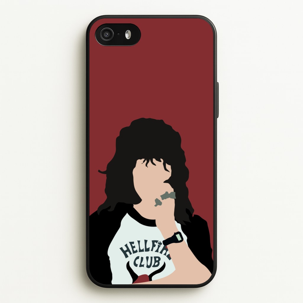Eddie Munson Hellfire - Stranger Things Phone Case for iPhone 5 / 5s / SE 2016