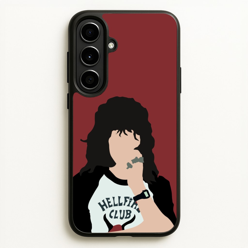 Eddie Munson Hellfire - Stranger Things Phone Case for Galaxy A56
