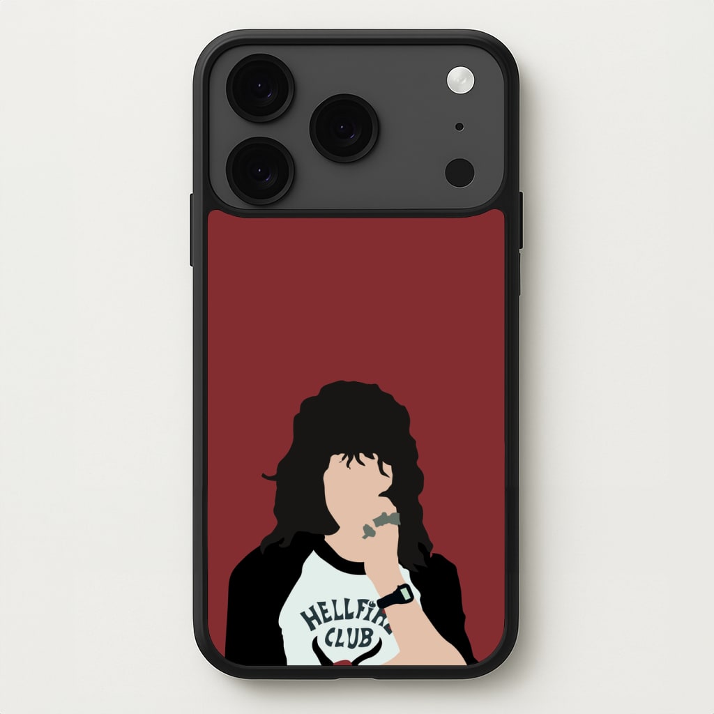 Eddie Munson Hellfire Phone Case for iPhone 17 Pro Max