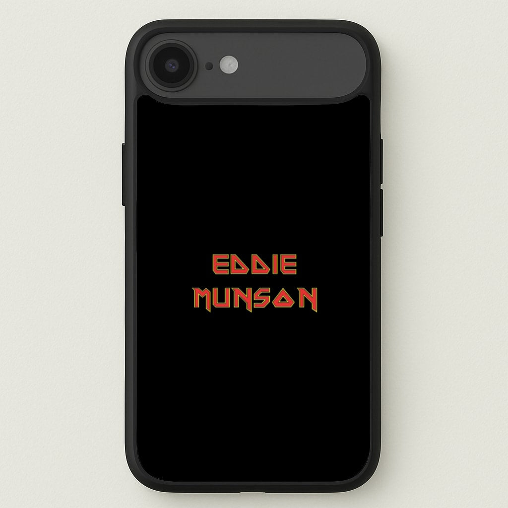 Eddie Munson Text Phone Case for iPhone 17 Air