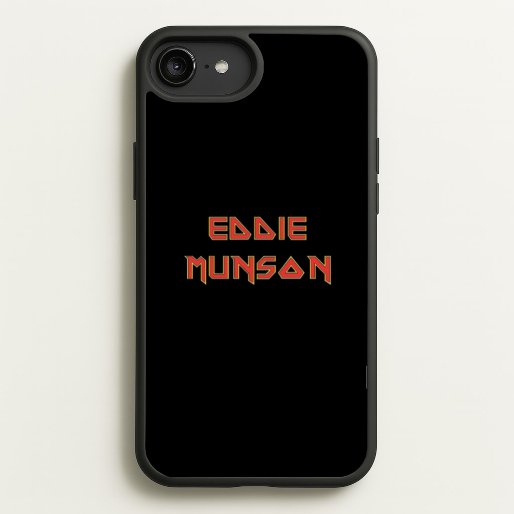 Eddie Munson Text - Stranger Things Phone Case for iPhone 6 Plus / 7 Plus / 8 Plus