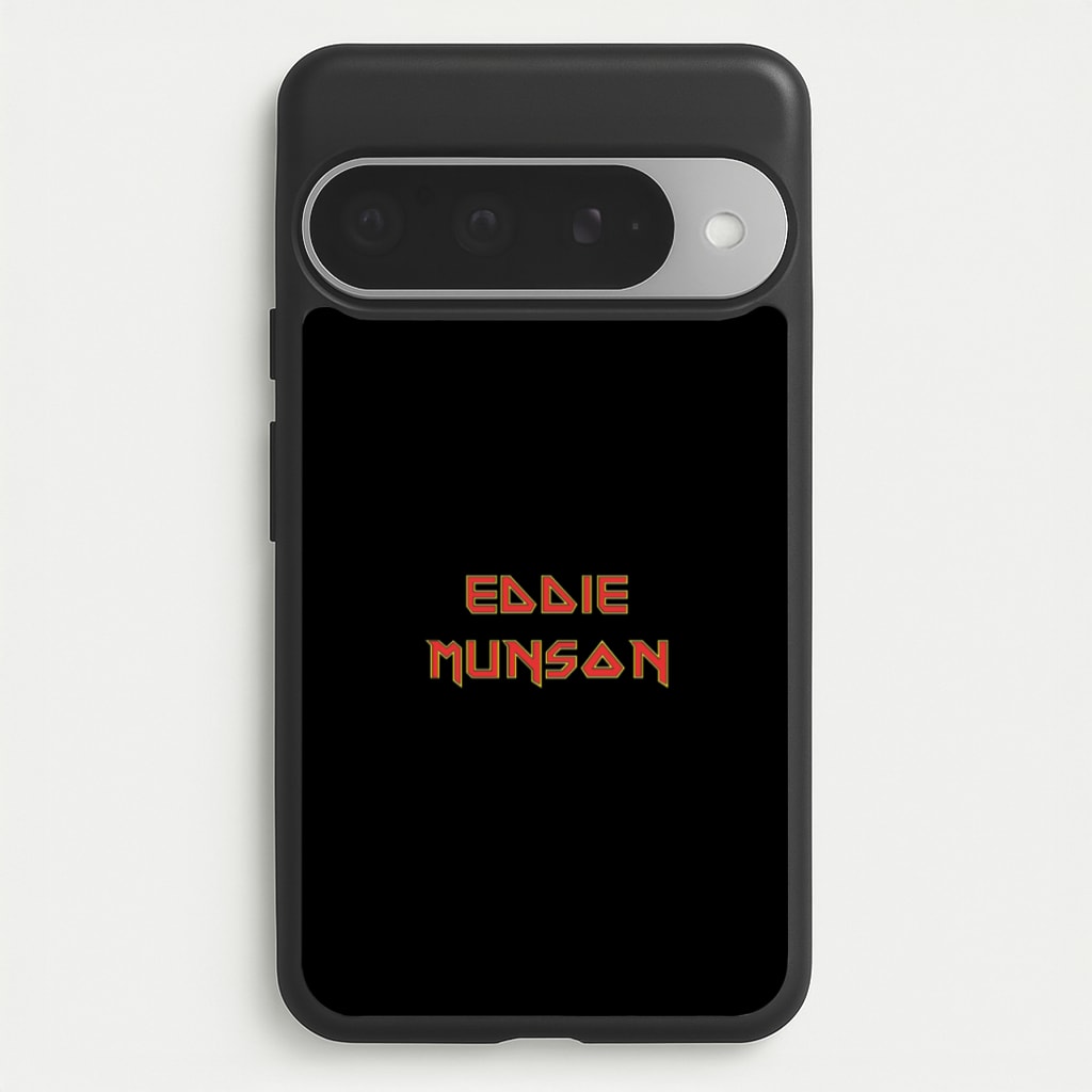 Eddie Munson Text Phone Case for Google Pixel 10 Pro XL