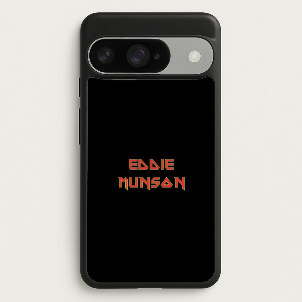Eddie Munson Text Phone Case for Google Pixel 10 / 10 Pro