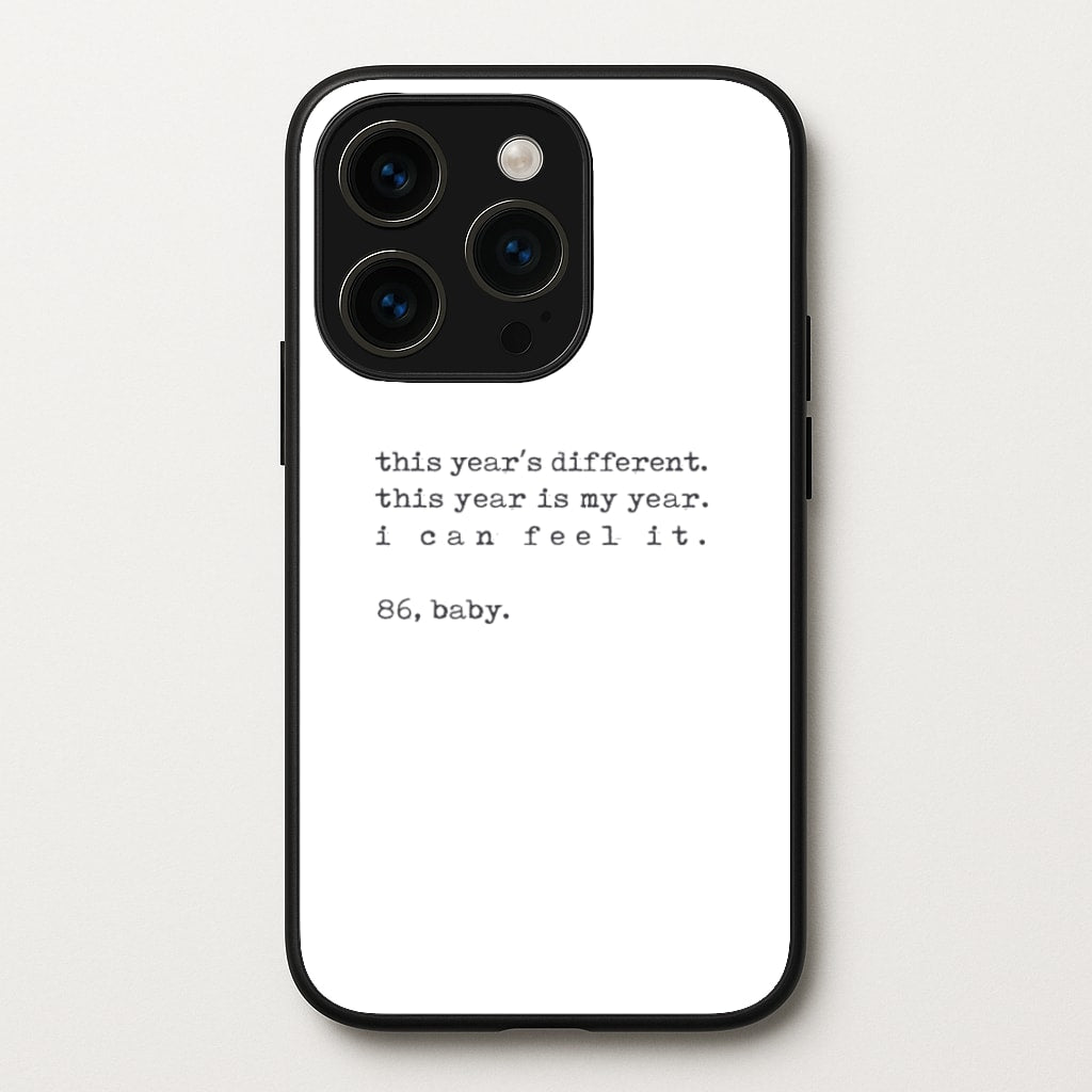 This Year's Different - Eddie Munson Stranger - Stranger Things Phone Case for iPhone 14 Pro