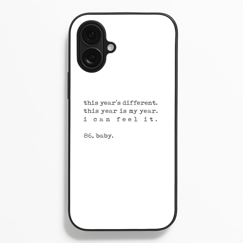 This Year's Different - Eddie Munson Stranger - Stranger Things Phone Case for iPhone 16 Plus