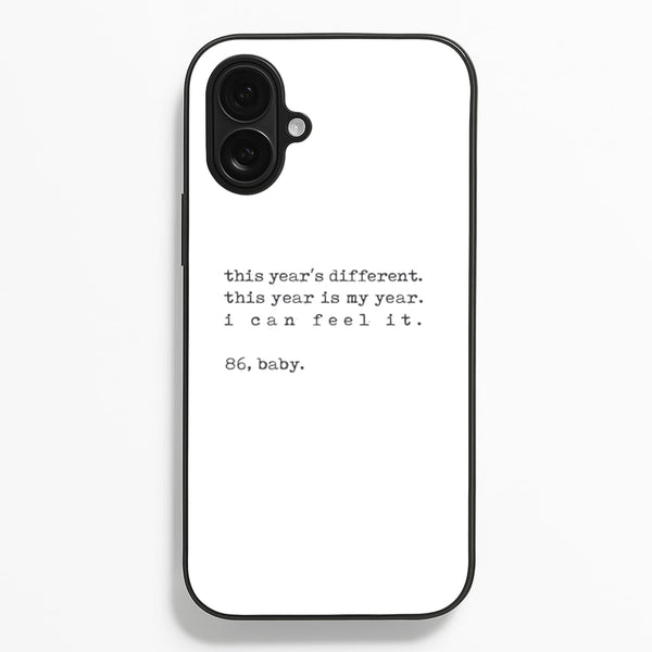 This Year's Different - Eddie Munson Stranger - Stranger Things Phone Case for iPhone 16 Plus