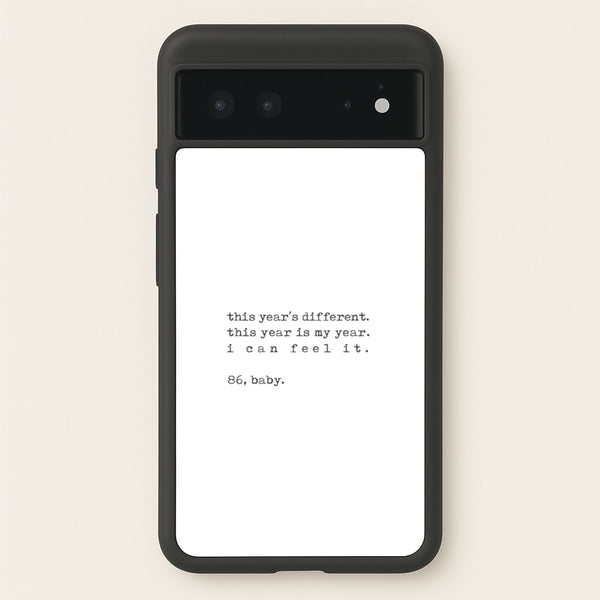This Year's Different - Eddie Munson Stranger - Stranger Things Phone Case for Google Pixel 6