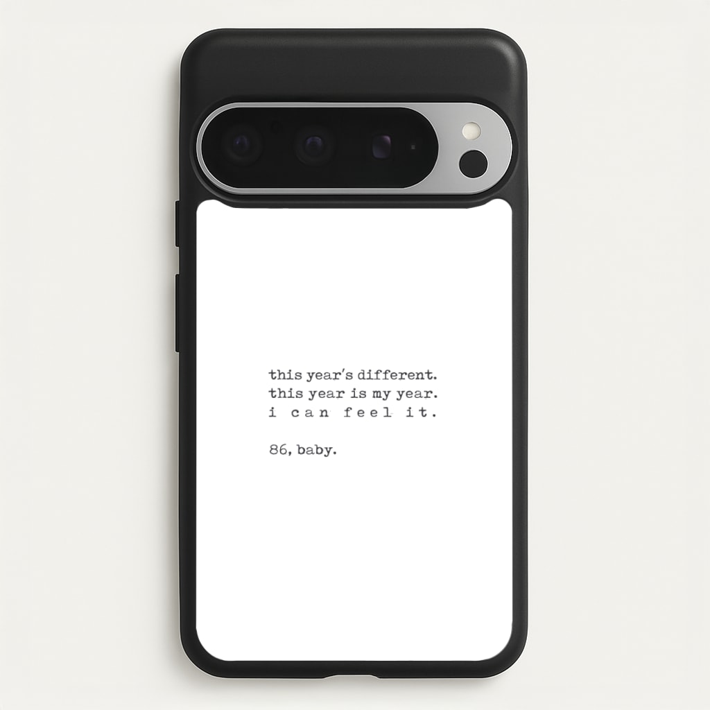This Year's Different - Eddie Munson Stranger - Stranger Things Phone Case for Google Pixel 9 Pro XL