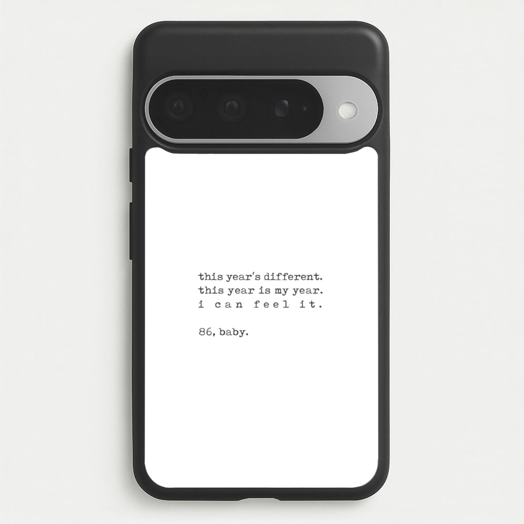 This Year's Different - Eddie Munson Stranger Phone Case for Google Pixel 10 Pro XL