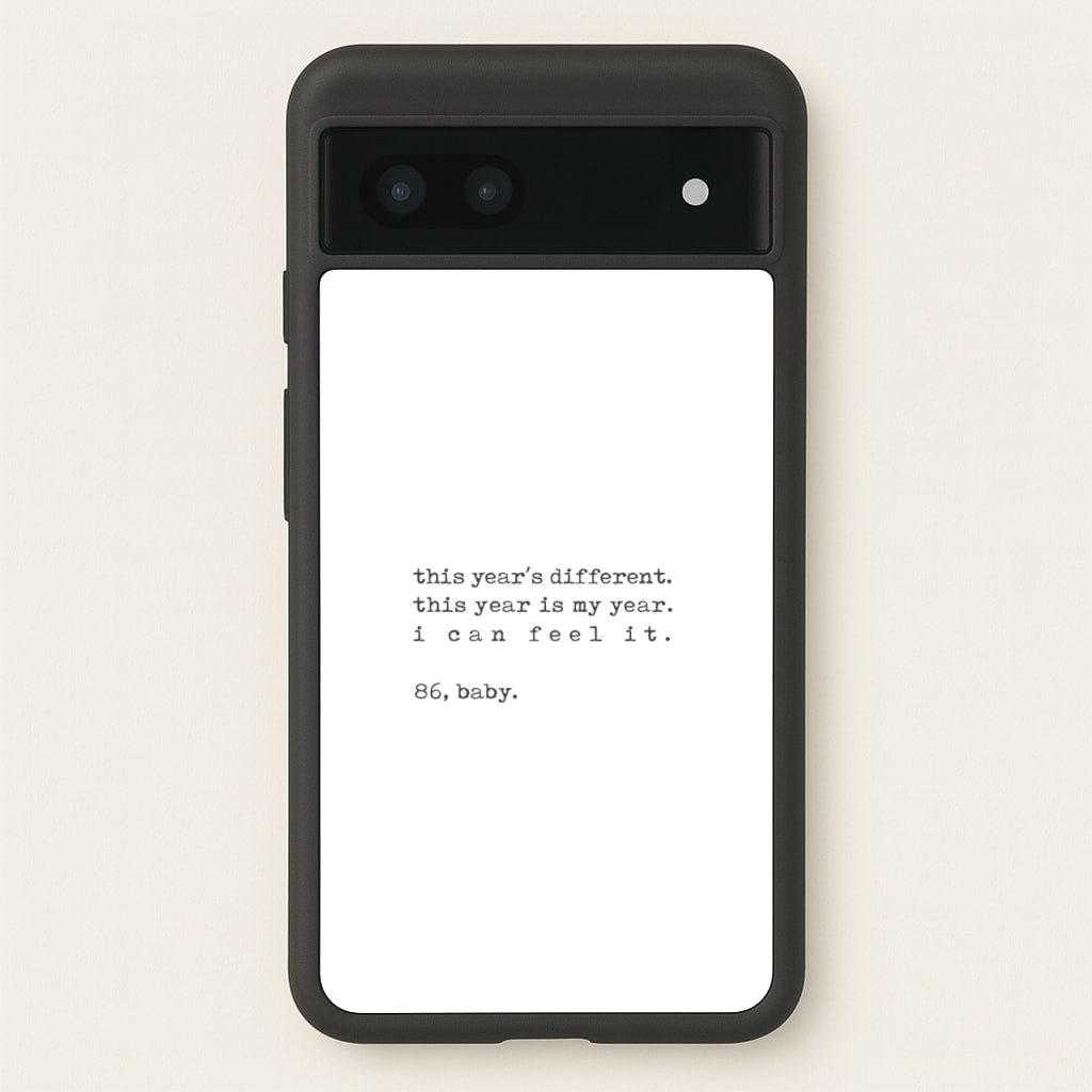 This Year's Different - Eddie Munson Stranger - Stranger Things Phone Case for Google Pixel 7a