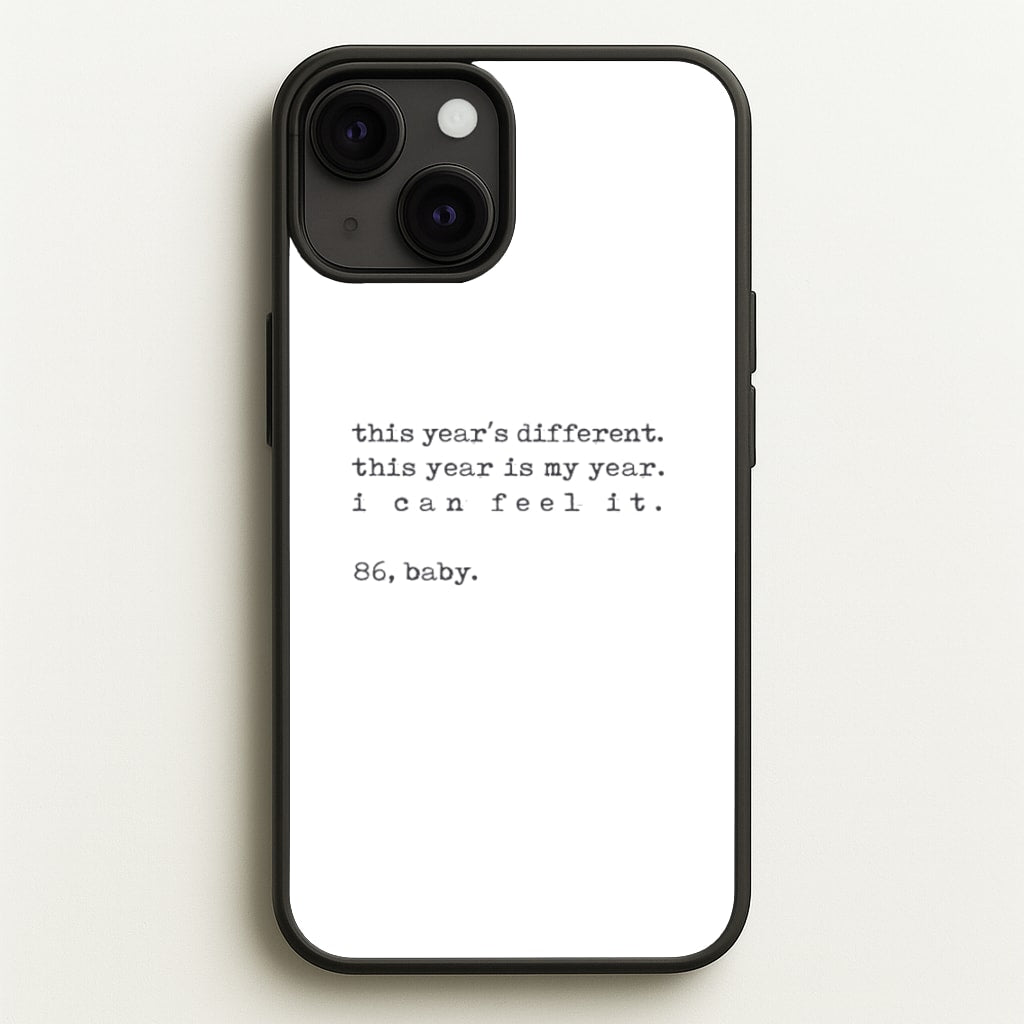 This Year's Different - Eddie Munson Stranger - Stranger Things Phone Case for iPhone 13