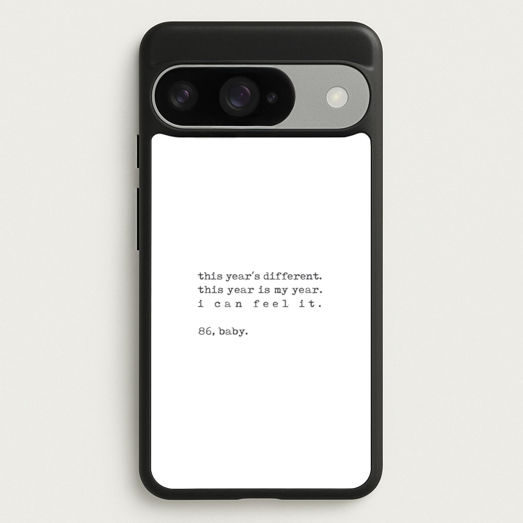 This Year's Different - Eddie Munson Stranger Phone Case for Google Pixel 10 / 10 Pro