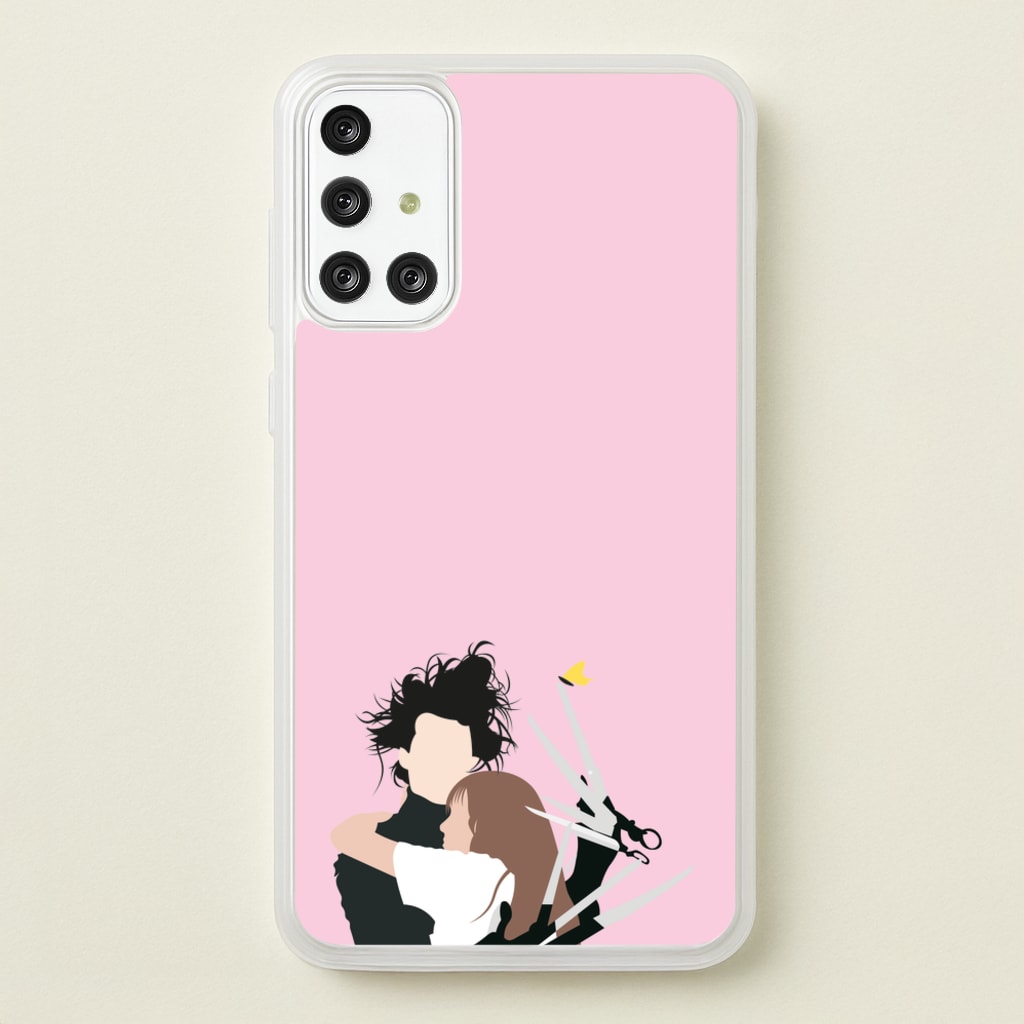Edward And Kim -Scissorhands - Edward Scissorhands Phone Case for Galaxy A71