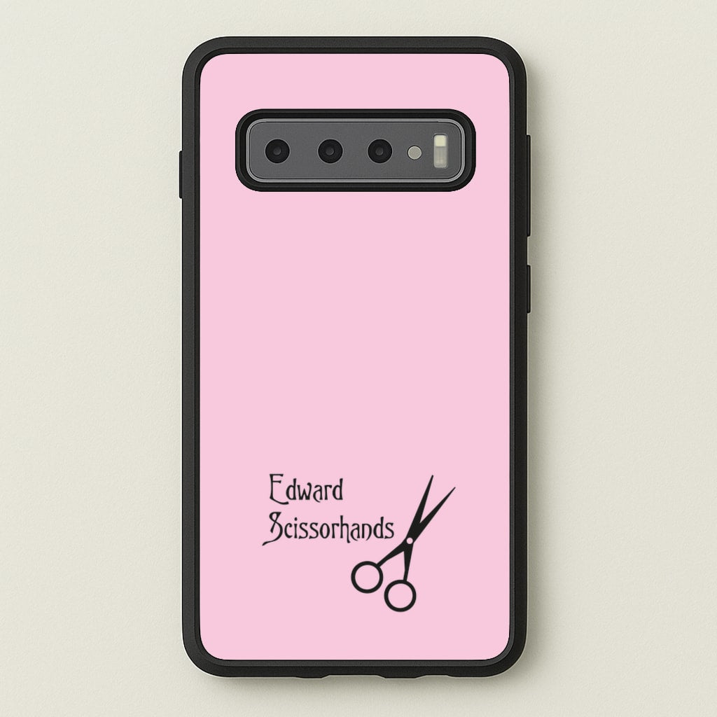Name - Scissorhands - Edward Scissorhands Phone Case for Galaxy S10 Plus