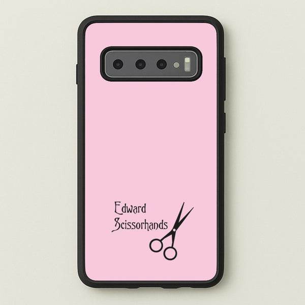 Name - Scissorhands - Edward Scissorhands Phone Case for Galaxy S10