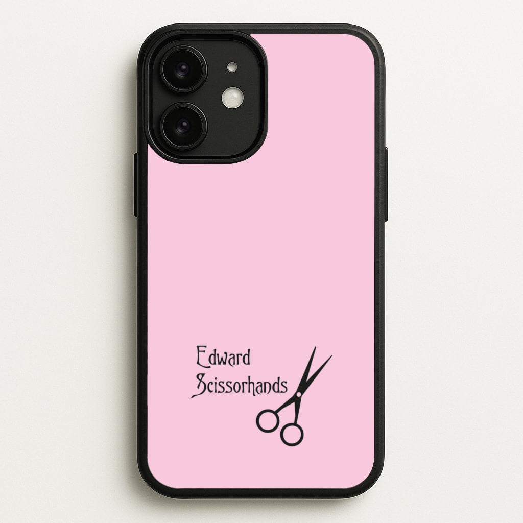 Name - Scissorhands - Edward Scissorhands Phone Case for iPhone 11