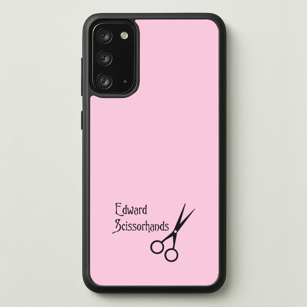 Name - Scissorhands - Edward Scissorhands Phone Case for Galaxy Note 20