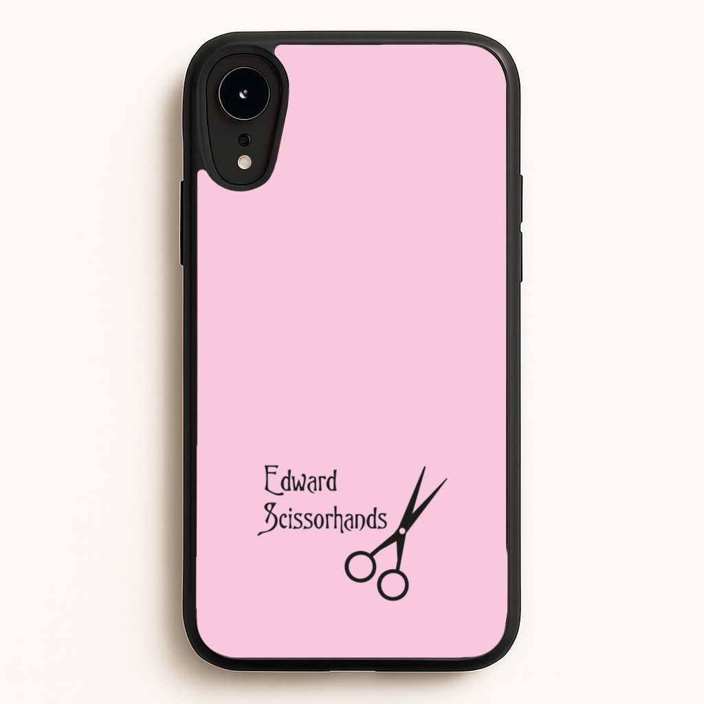 Name - Scissorhands - Edward Scissorhands Phone Case for iPhone XR