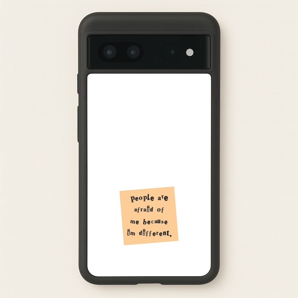 People Are Afraid Of Me - Scissorhands - Edward Scissorhands Phone Case for Google Pixel 7