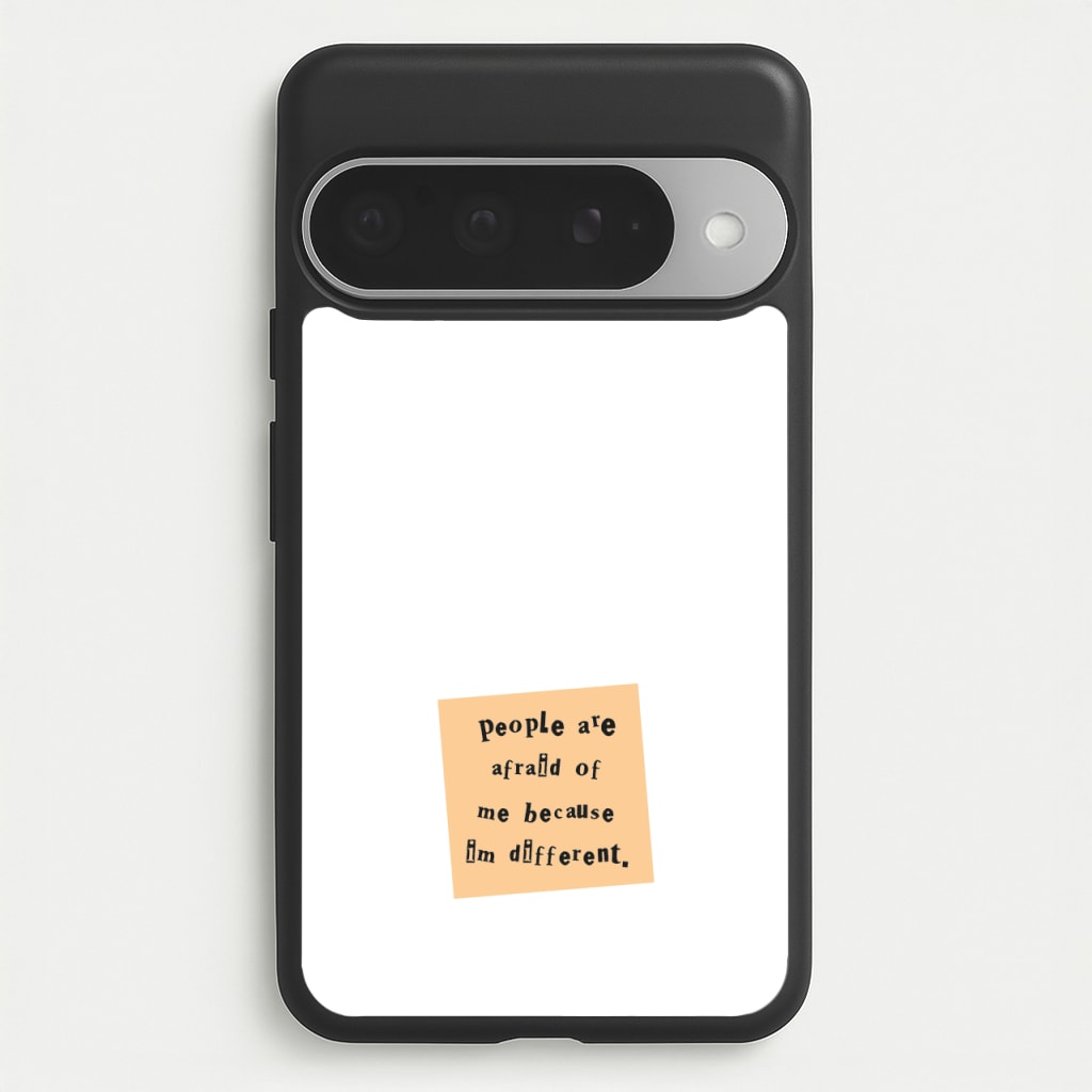 People Are Afraid Of Me - Scissorhands Phone Case for Google Pixel 10 Pro XL